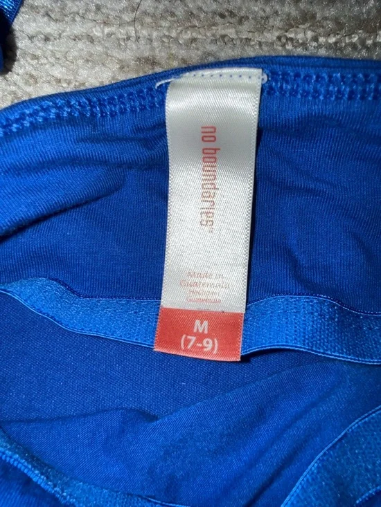 Blue lace trim cami - Picture 3 of 3